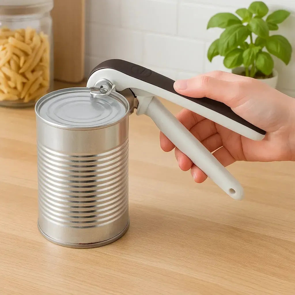 Abridor Latas Multiuso Manual Inox Preto / Branco Chef'n