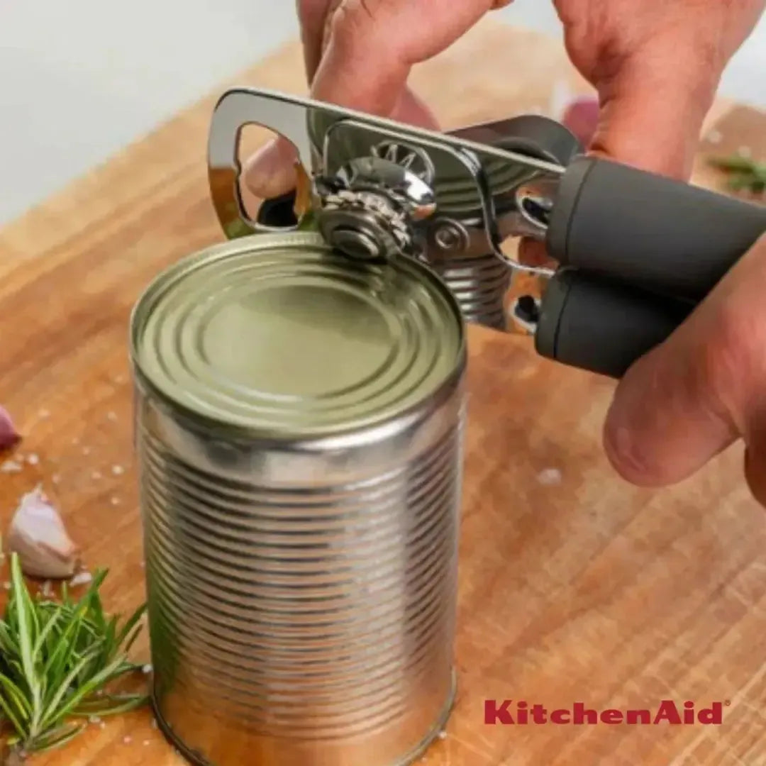 Abridor Latas e Garrafas Multiuso Cinza KitchenAid