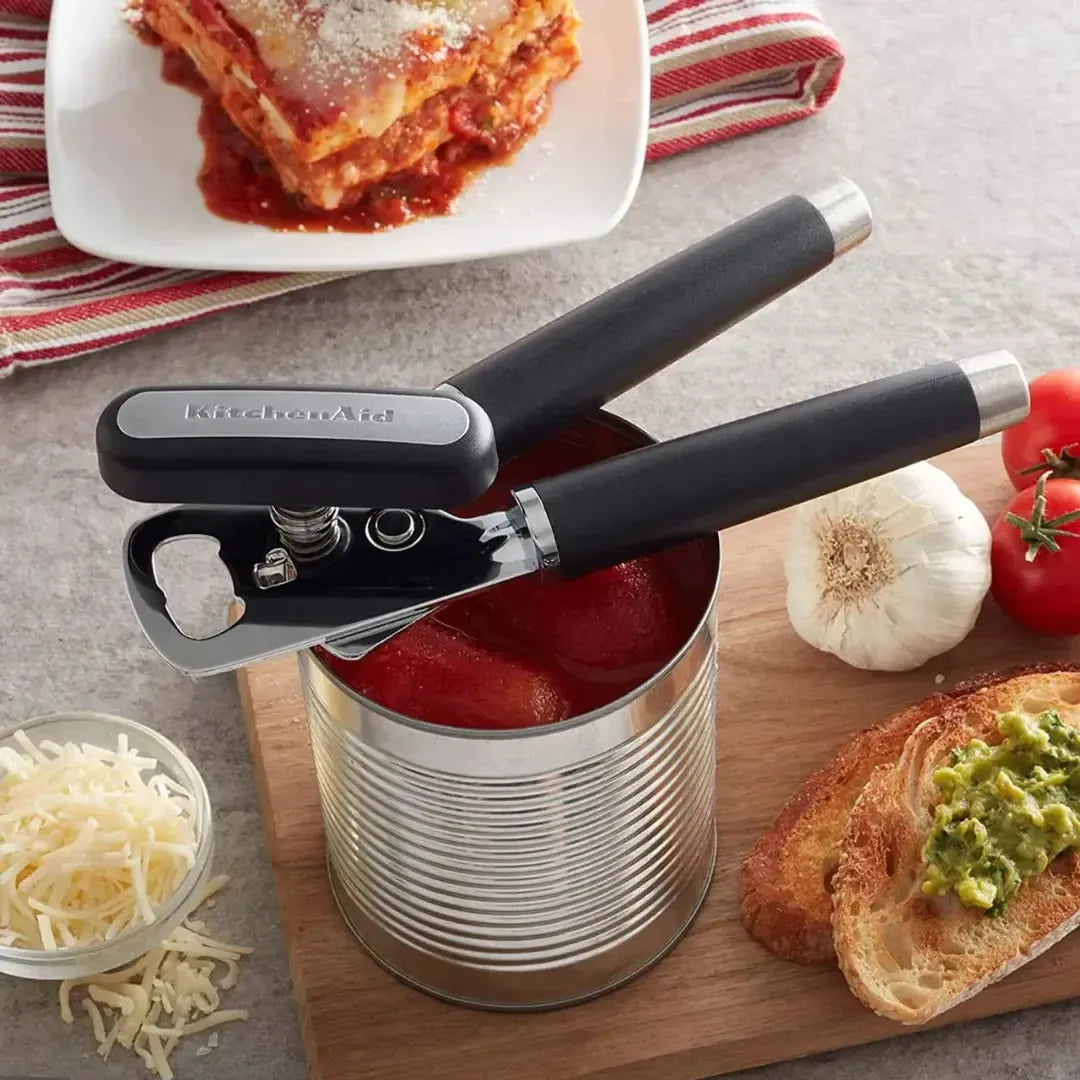 Abridor Latas e Garrafas Multiuso Preto KitchenAid
